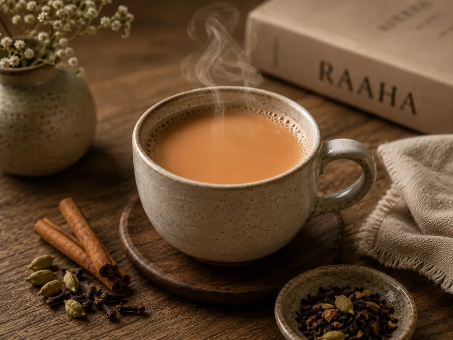 RAAHA chai with warming spices